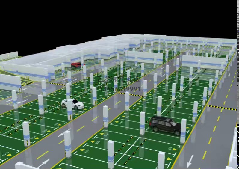 老小區(qū)停車場劃線設計規(guī)劃,地下停車場劃線施工方案？