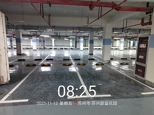 蘇州車(chē)位劃線蔚藍(lán)花園小區(qū)車(chē)位劃線項(xiàng)目