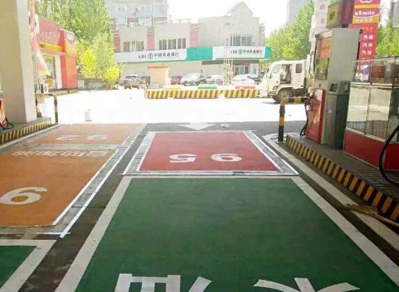 加油站車位劃線有沒有什么更好的設(shè)計方案？