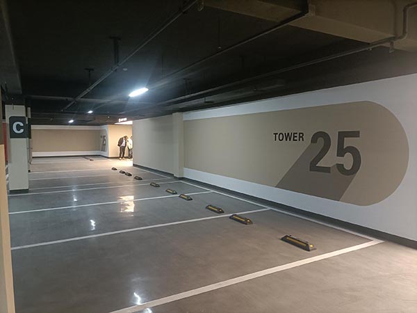 道路劃線，車位劃線，停車位劃線